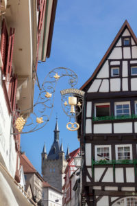 Blauer Turm, Altstadt, Bad Wimpfen, Landkreis Heilbronn, Baden-Württemberg, Deutschland Blauer Turm, Altstadt, Bad Wimpfen, Landkreis Heilbronn, Baden-Württemberg, Deutschland